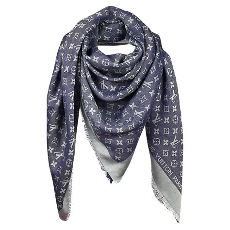 lv hat and scarf mens|louis vuitton denim scarf.